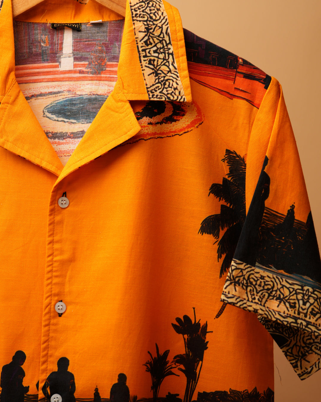 Chitra* Cuban Collar Shirt