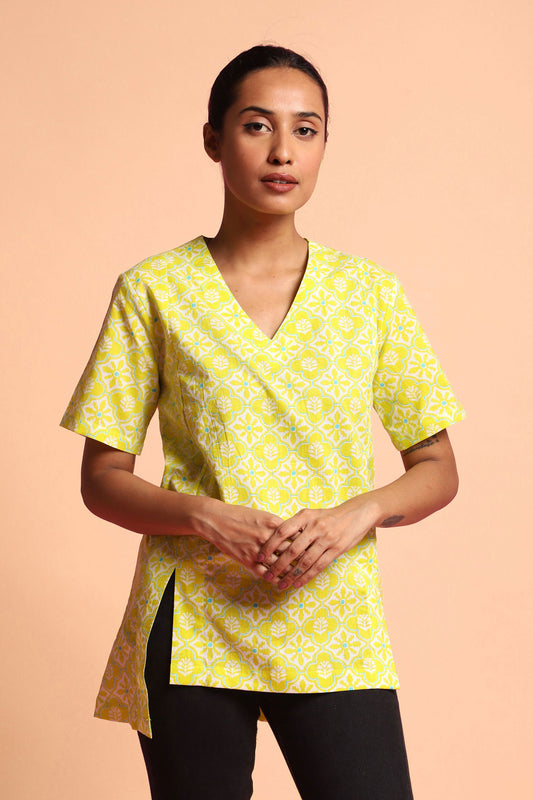 Lime Mandala Tunic#6