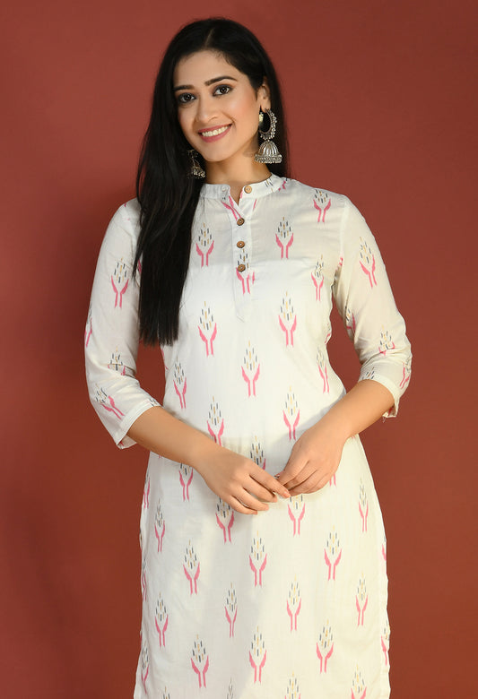 Daisy Back Yoke Kurti#6