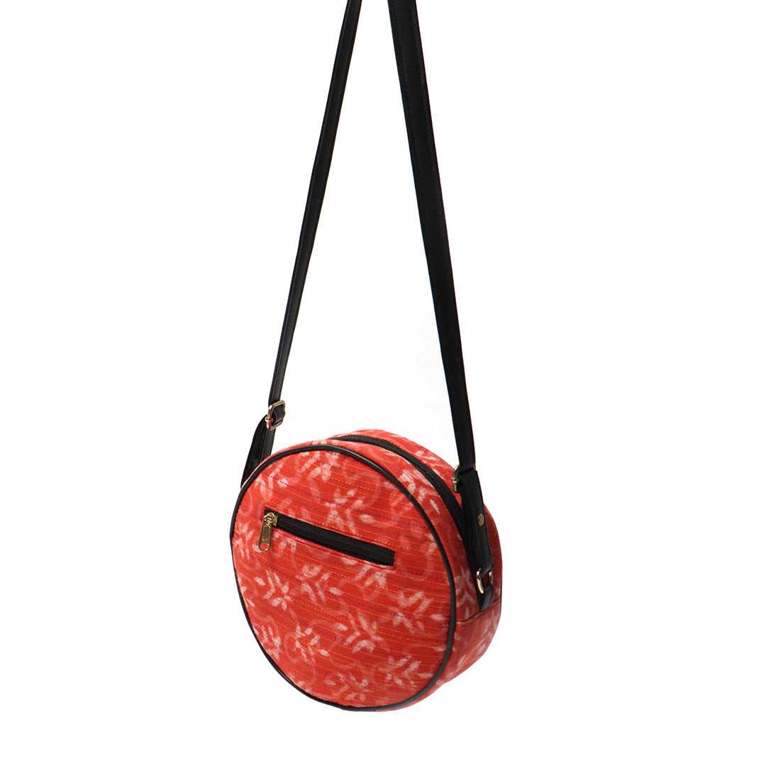 Romance with Floral Circular Bag#3