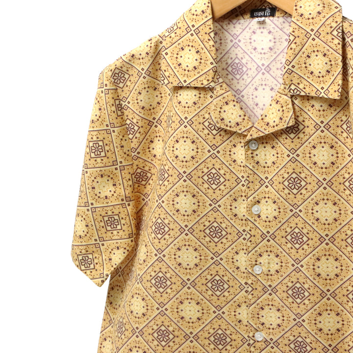 Moroccan Cuban Collar Shirt#2