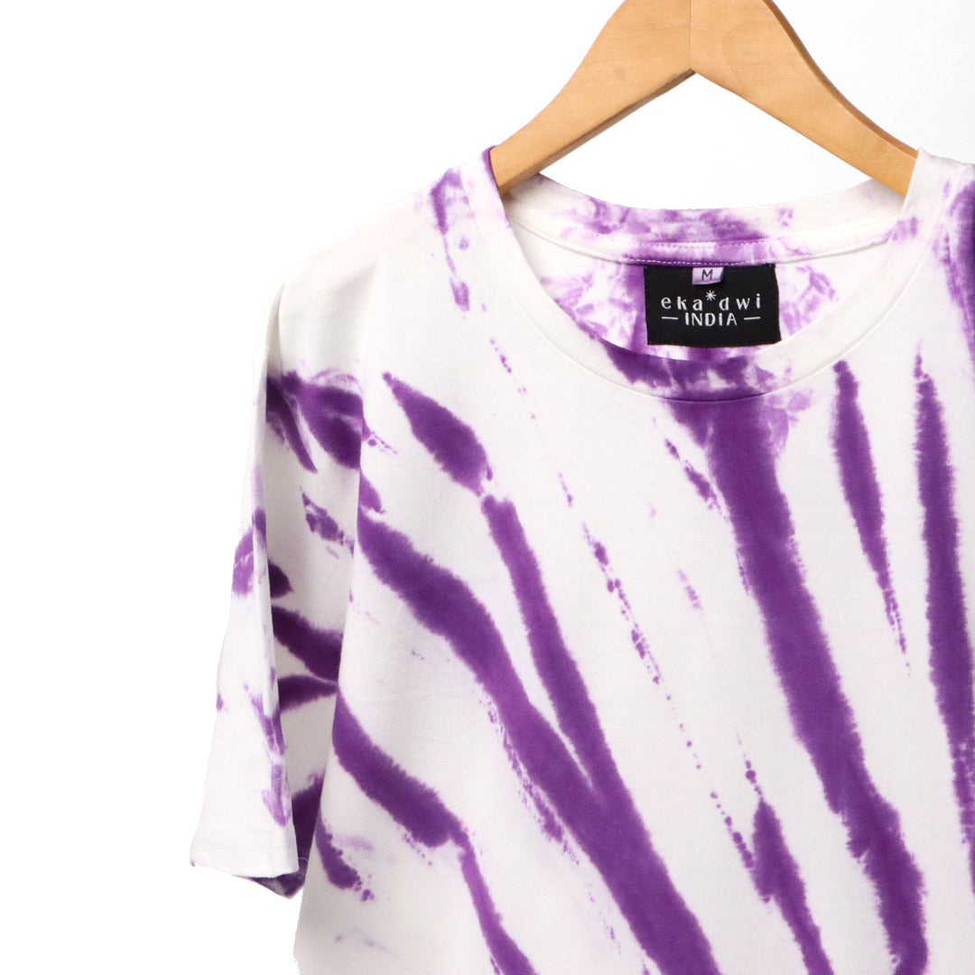 Purple Ray - Eka Dwi Hand Tie-Dye T-Shirt#9
