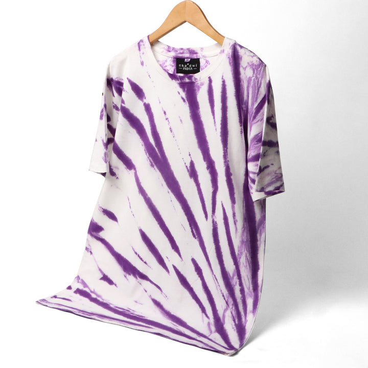 Purple Ray - Eka Dwi Hand Tie-Dye T-Shirt#9