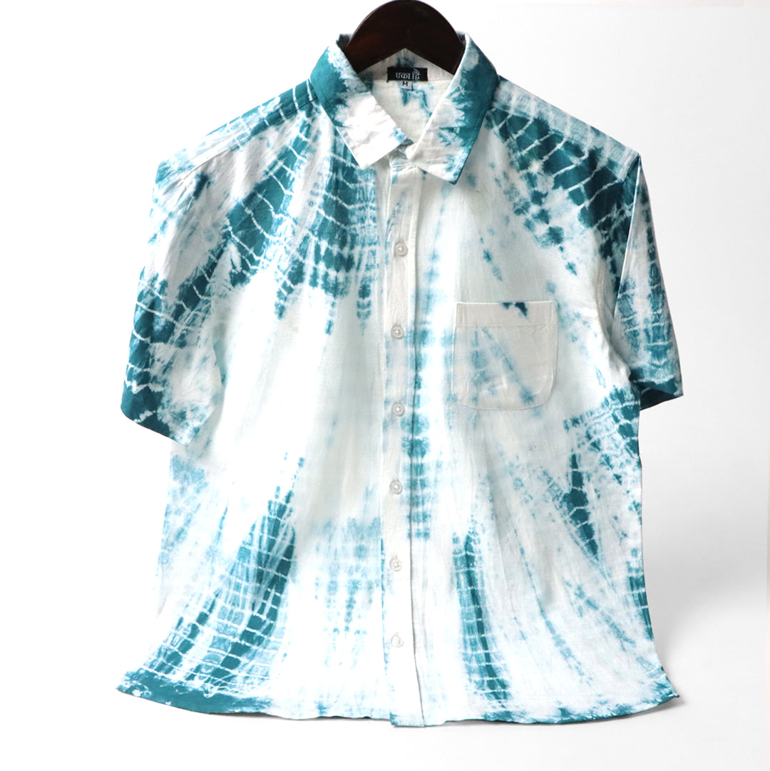 Blue Splash Tie-Dye Eka Dwi Shirt#21