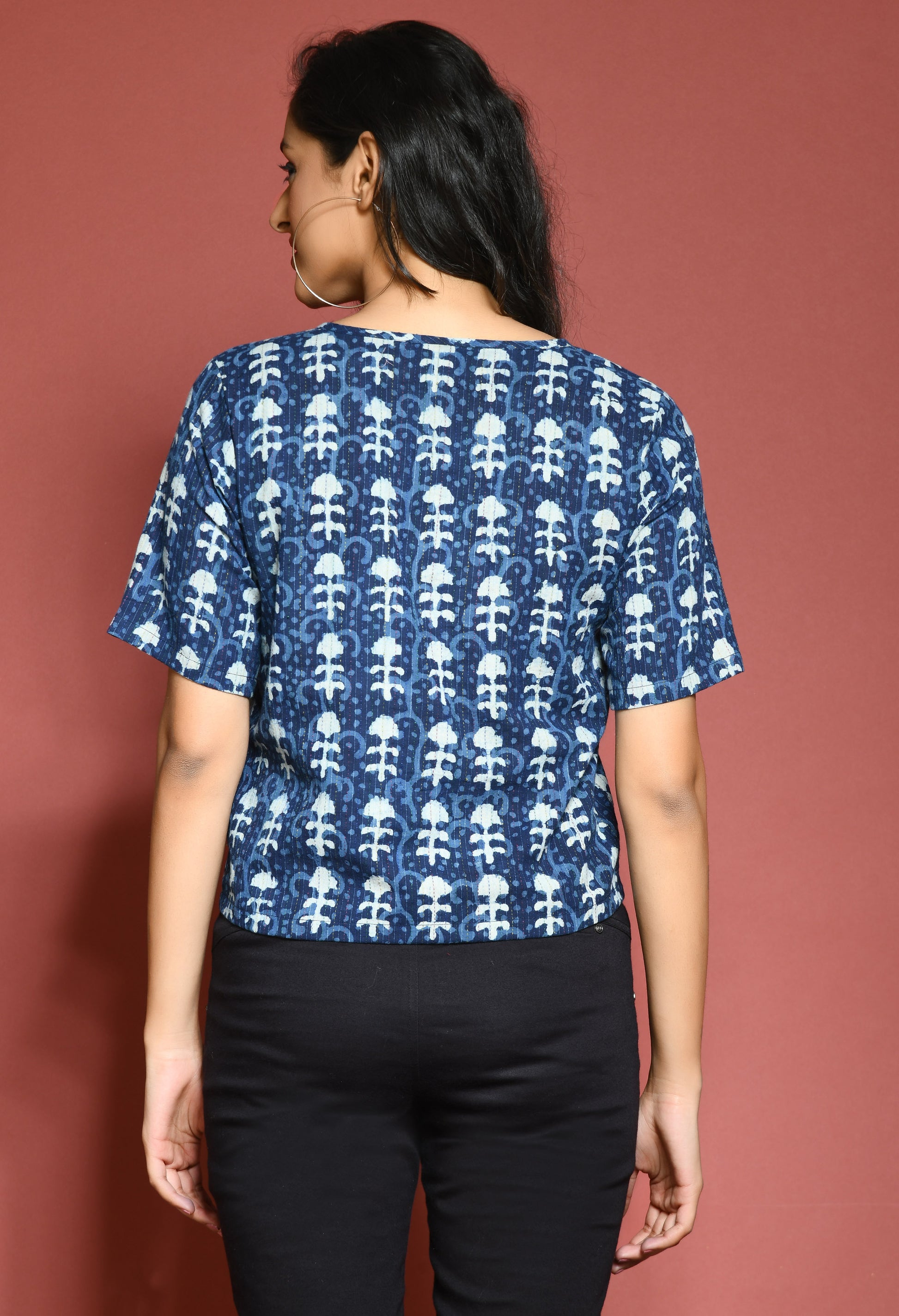 Tranquil Blue Tee Top