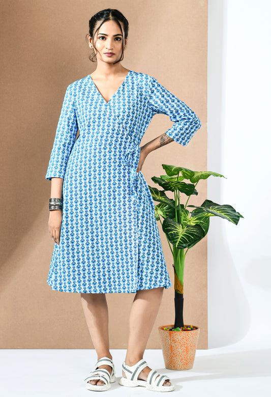 Kaali Wrap Dress#13