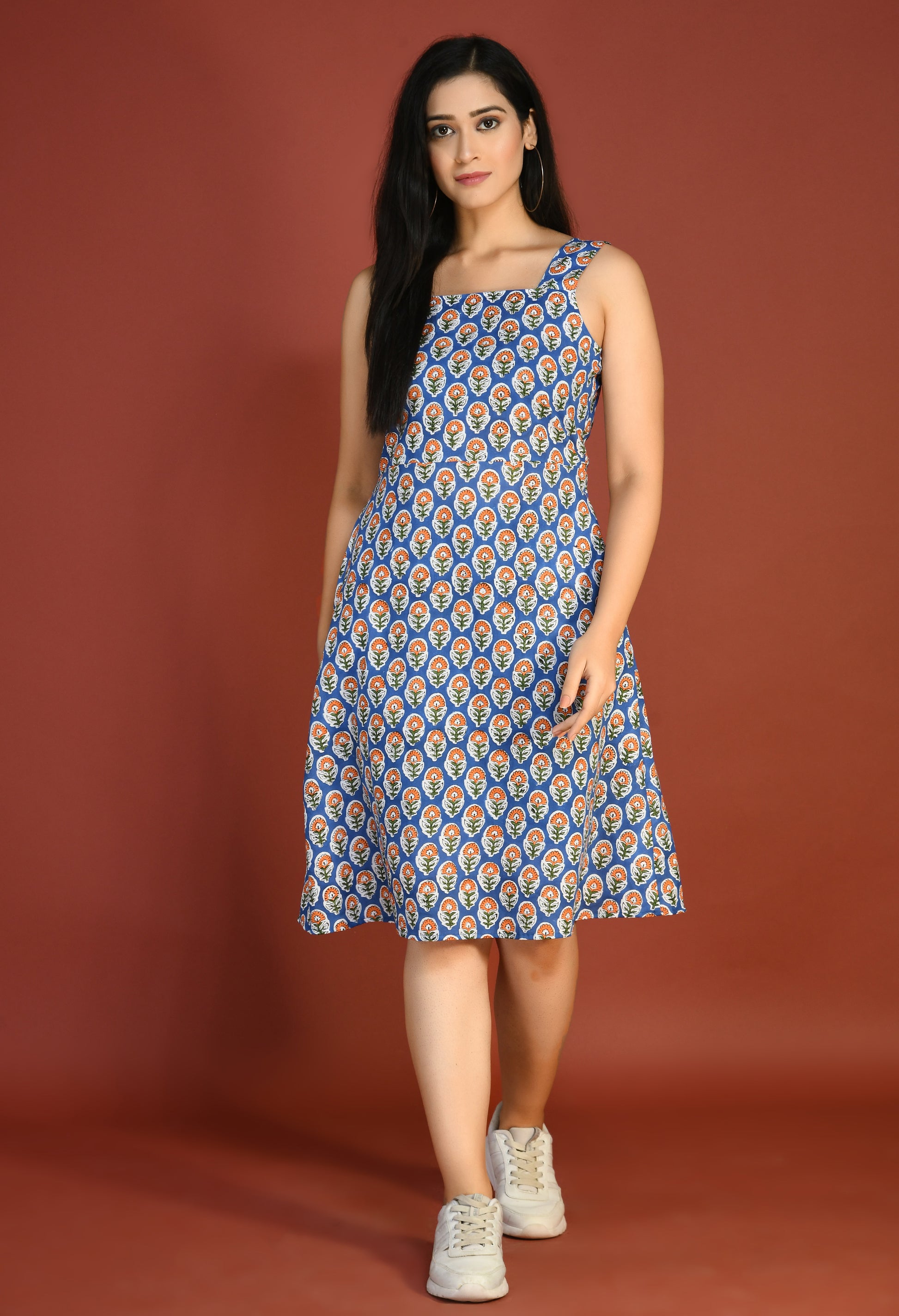 Meadow Magic Fit and Flare Dress