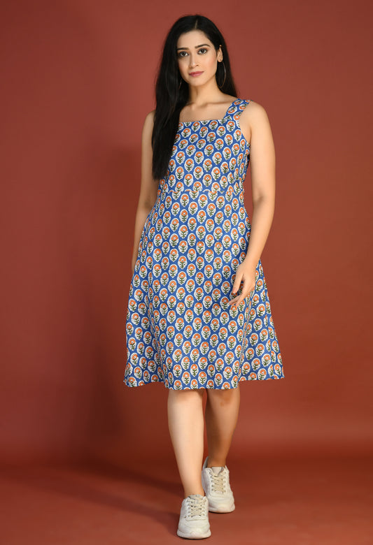 Meadow Magic Fit and Flare Dress