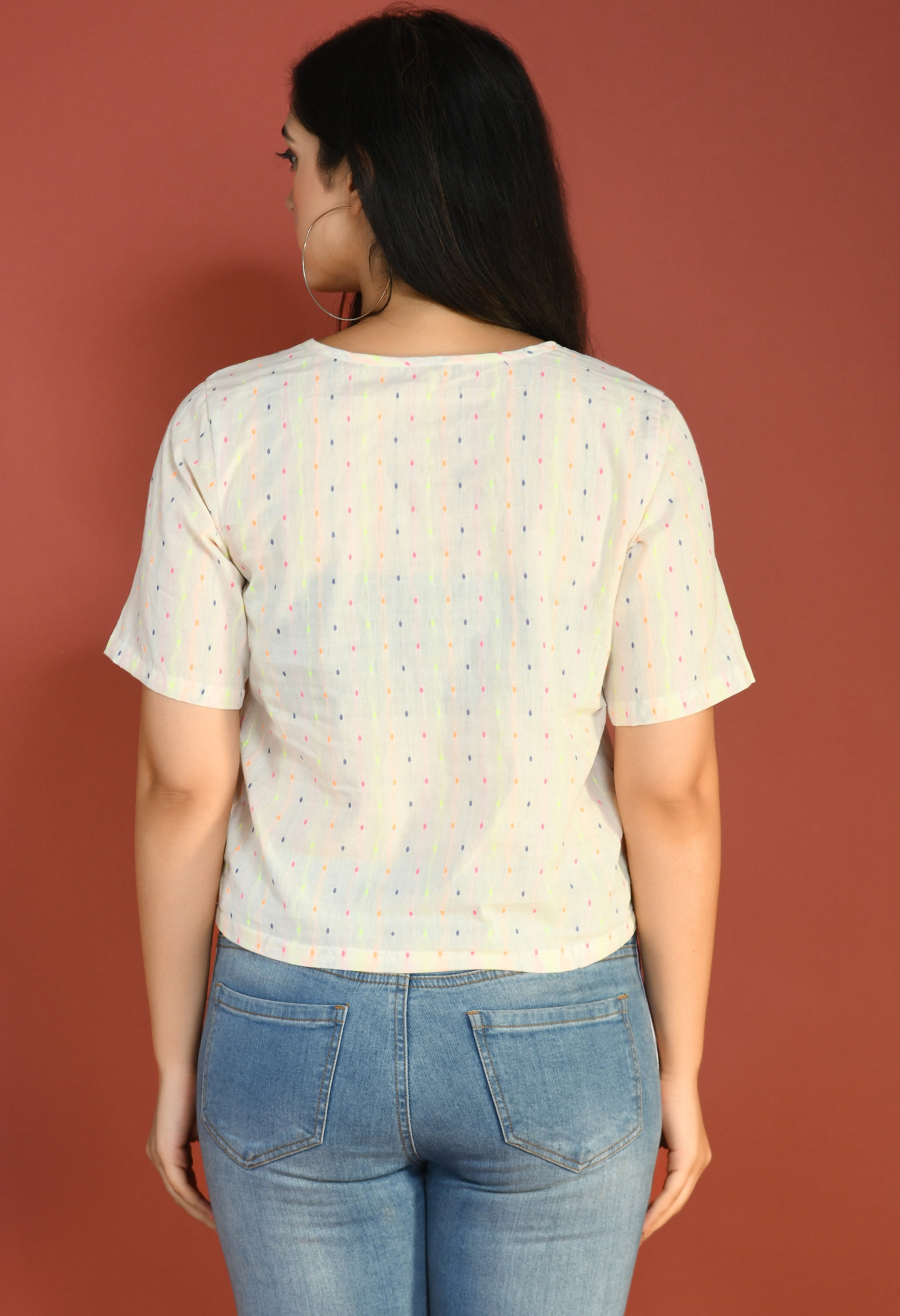 Dobby Tee Top