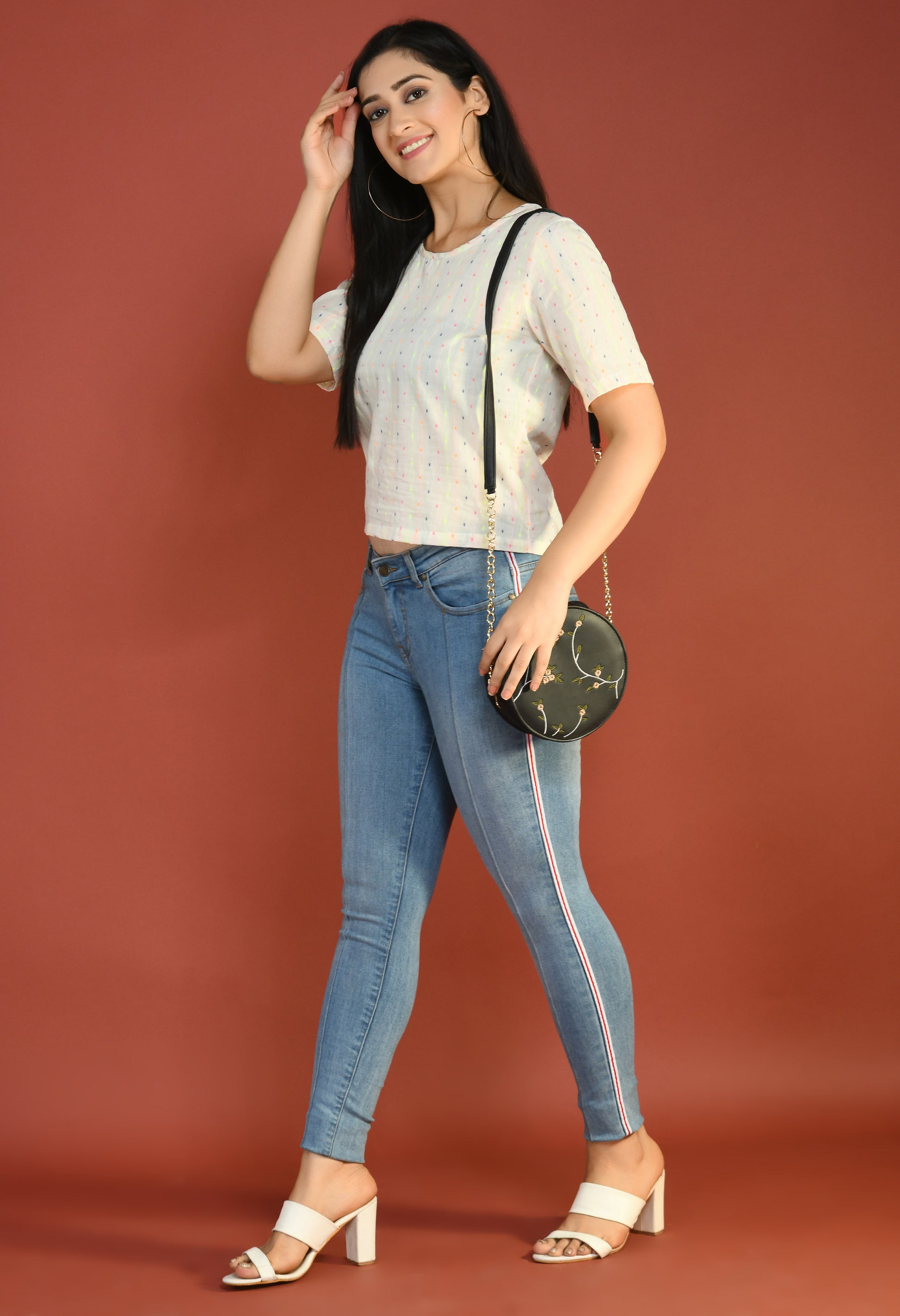 Dobby Tee Top