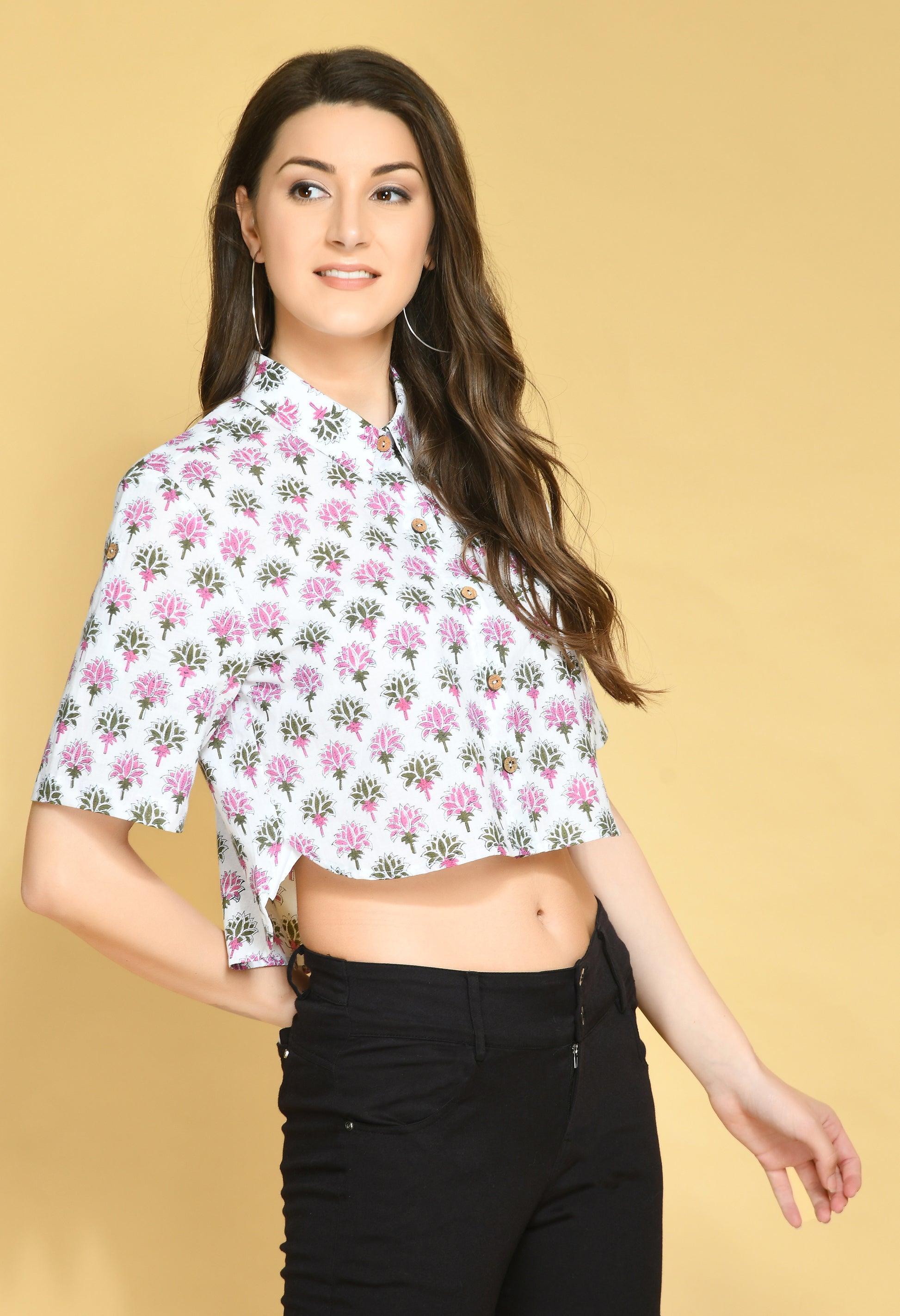 Kamal Crop Shirt