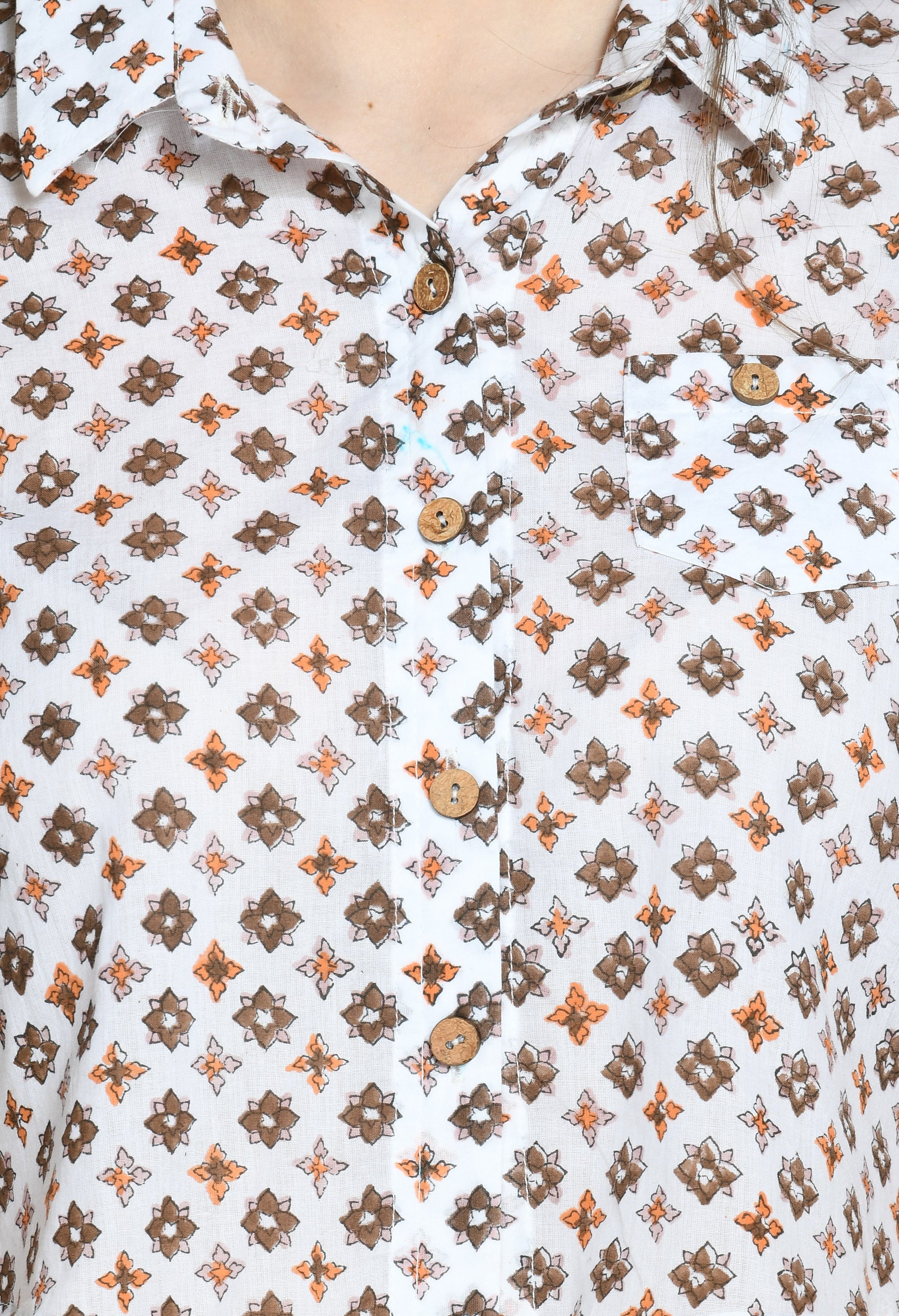 Pushp Crop Shirt