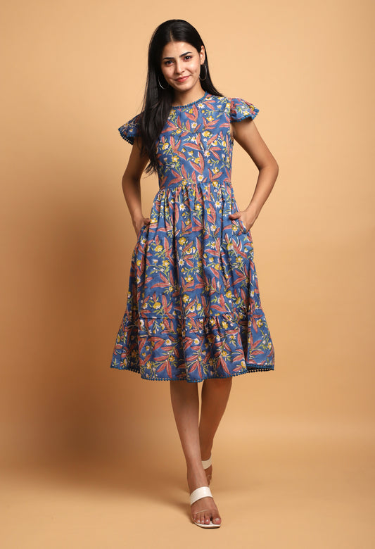 Cornfield Chase Flare Dress#7