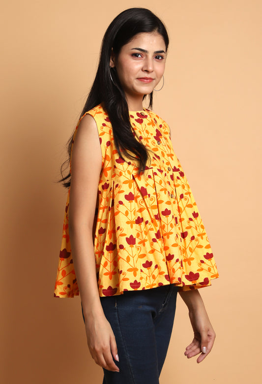 Gulshan Pleated Top#20