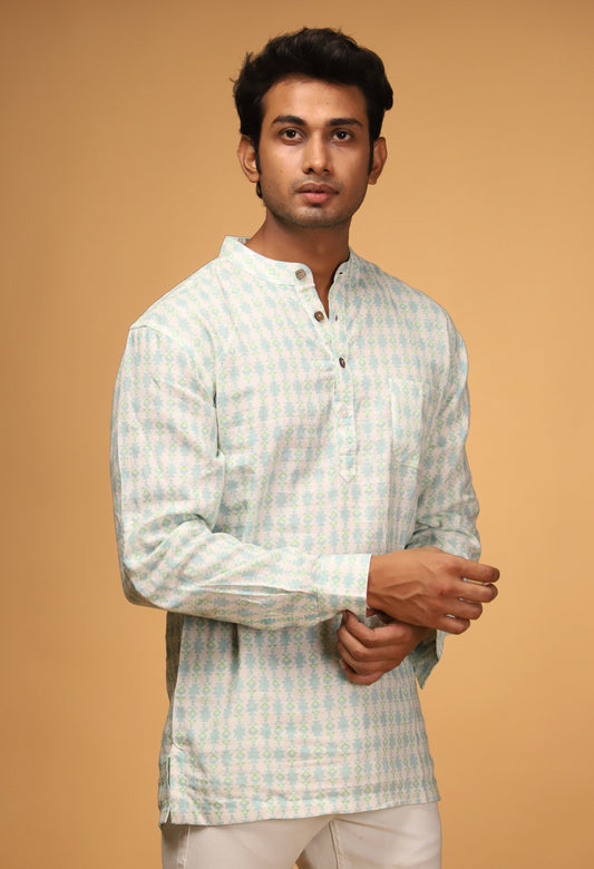 Triblue Kurta Shirt#1